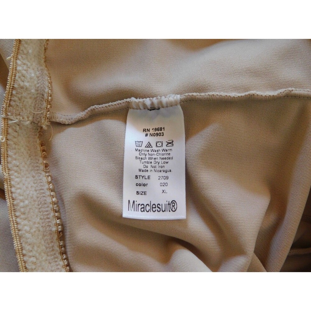 Miraclesuit Shaping Women's Beige High Waist Shaping Shaper Size XL - Picture 5 of 6